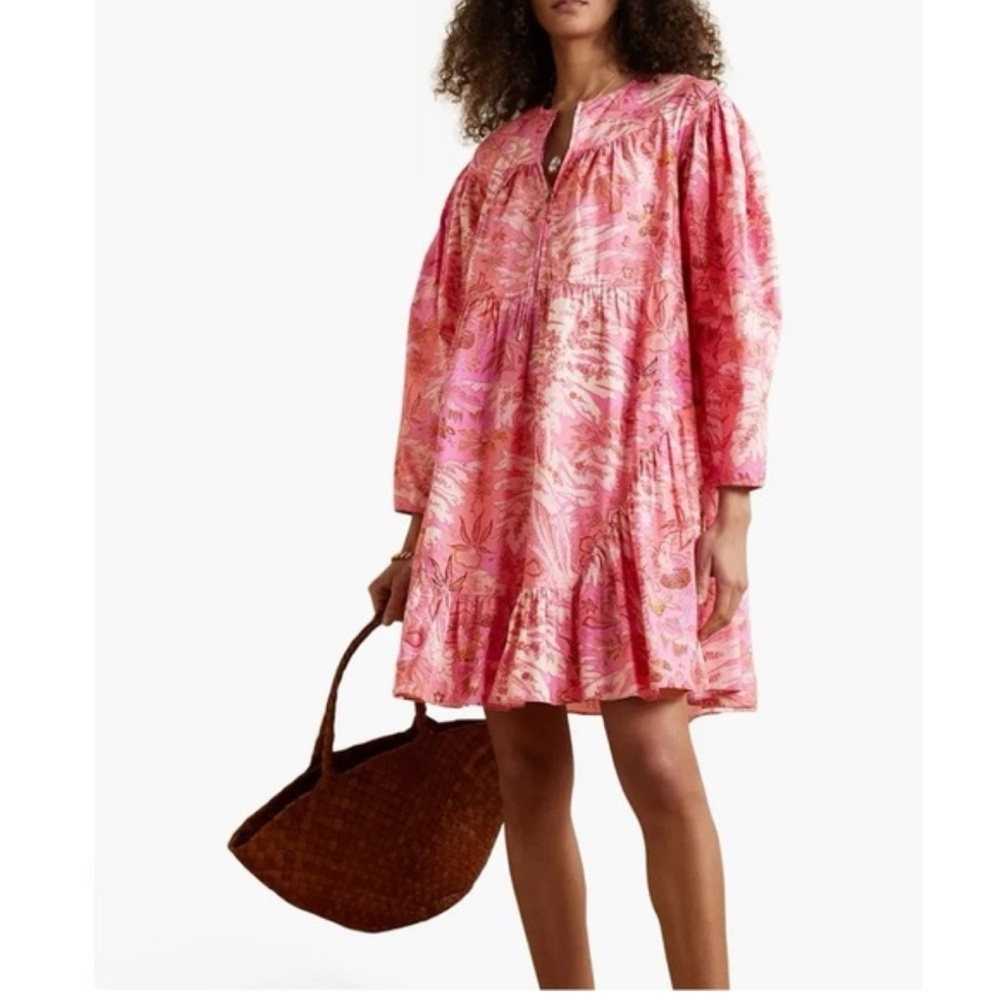 Ulla Johnson Floral Pink Dress